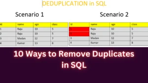 10 ways to remove duplicates in SQL