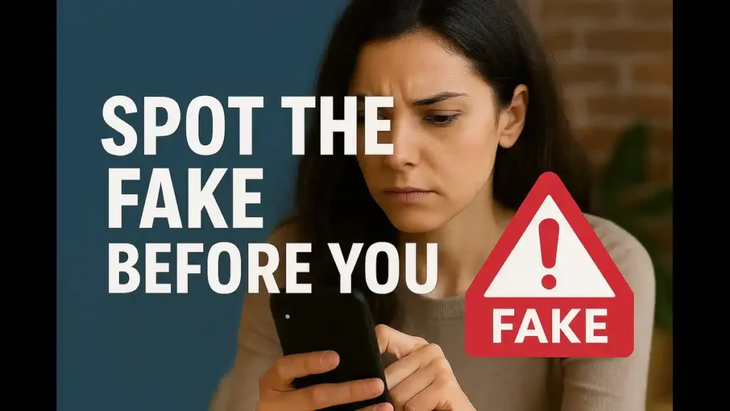 how to spot fake news online